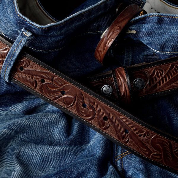 Redriver cowboy belt by Rarestar Goods