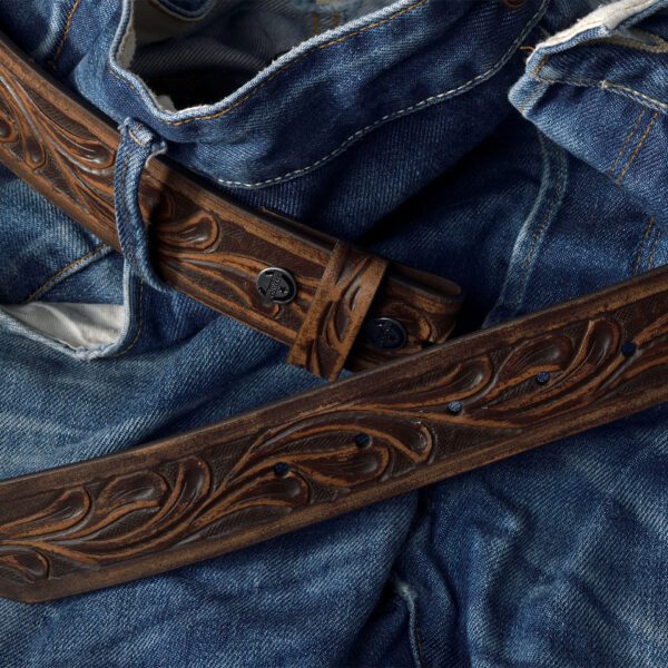 Nashville cowboy belt by Rarestar Goods